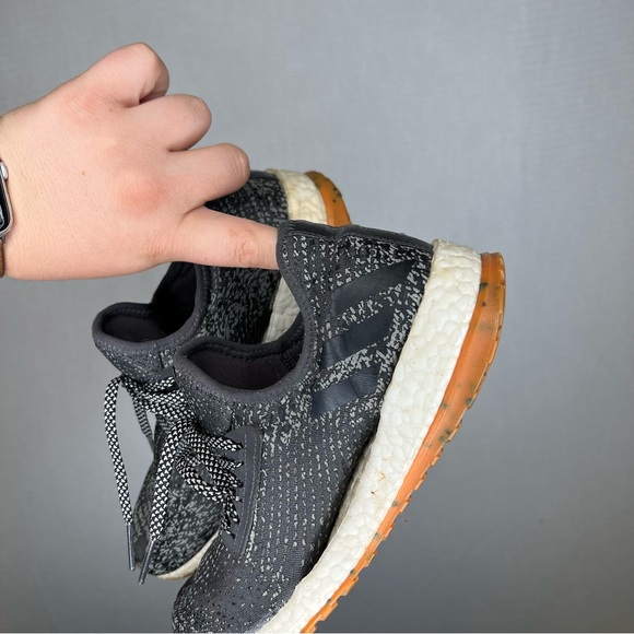 Adidas | Black Grey Pureboost x atr Size 8.5 Sneakers with Modern Silhouette Run - Picture 6 of 7